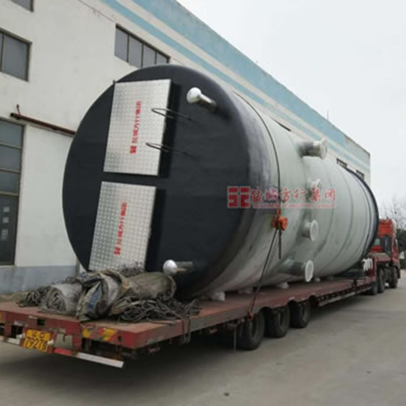 FRP Integrierte vorgefertigte Pumpstation