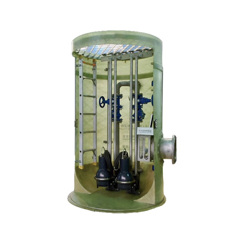 FRP Integrierte vorgefertigte Pumpstation