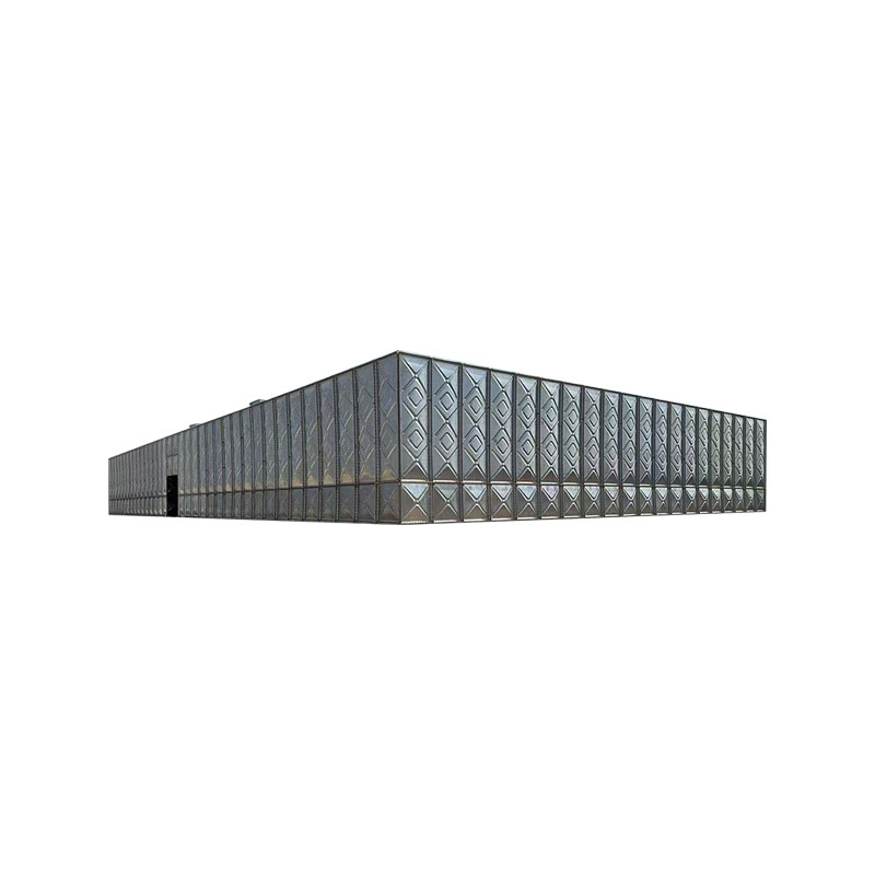 Zusammengebauter geteilter Wassertank
